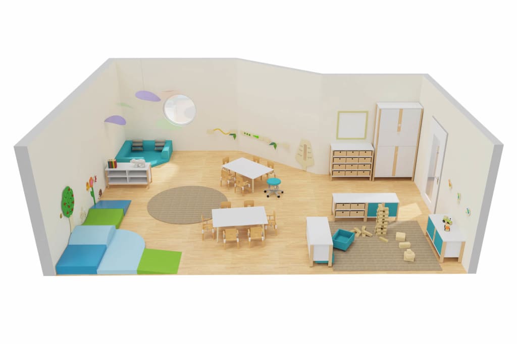 Inspirierende Raumgestaltungs-Ideen für Kita Gruppenräume